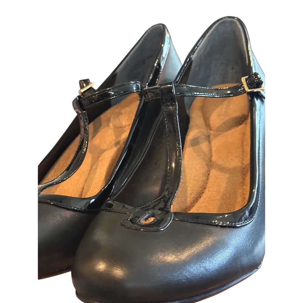 giani bernini 2" heels black memory foam interior womens 9m - Picture 2 of 6
